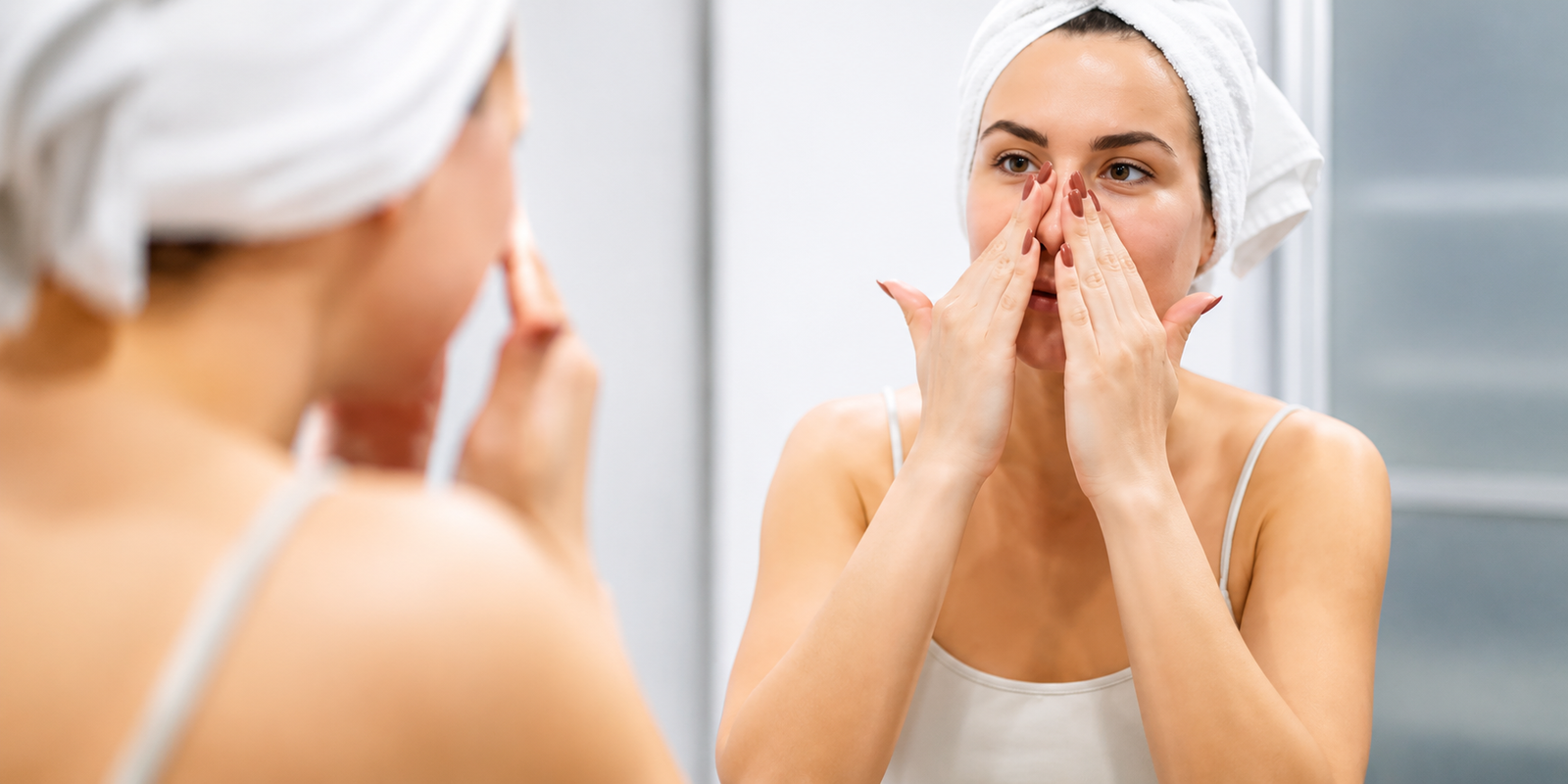 dry skin around nose