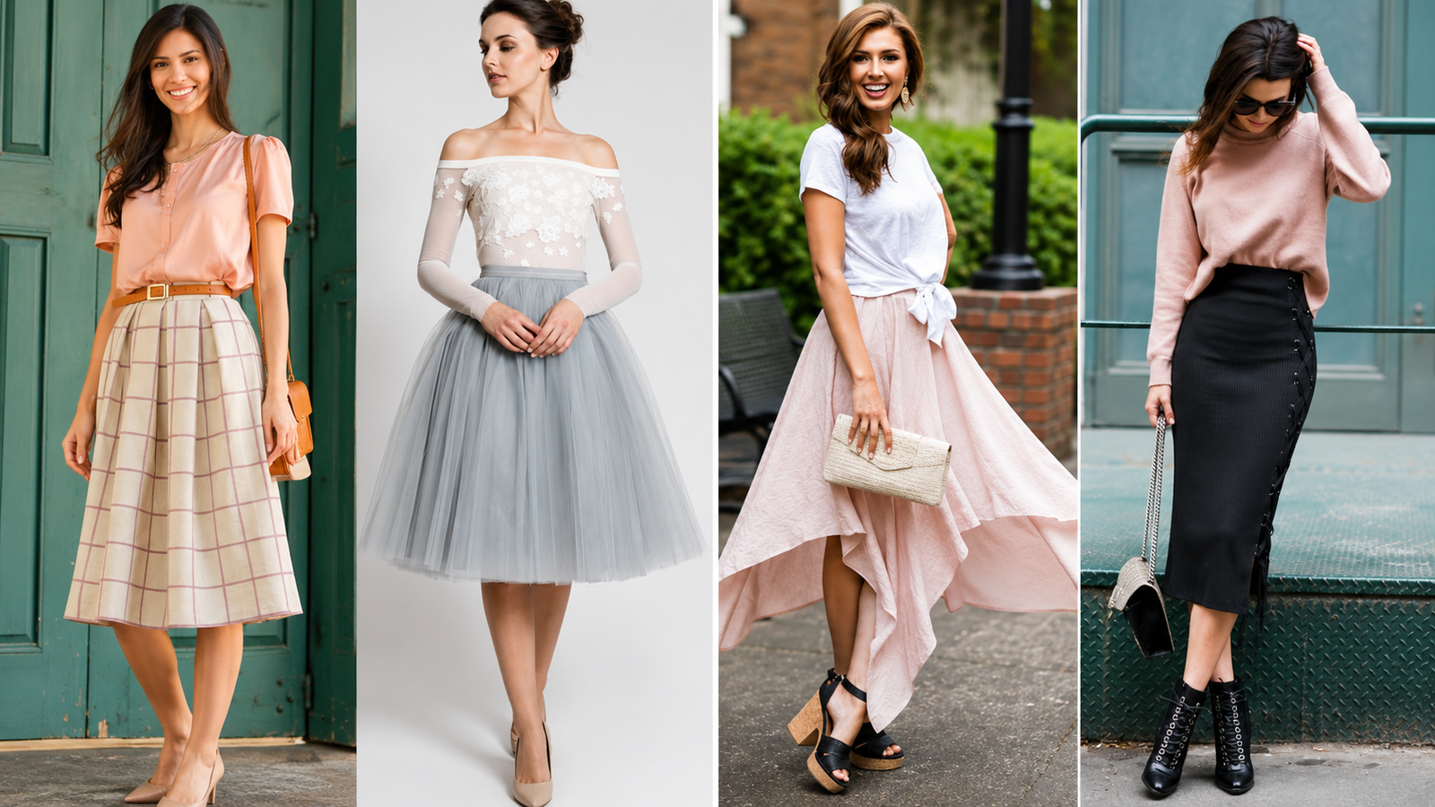 various types of skirts